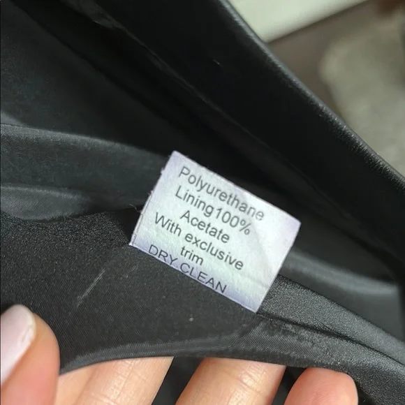 Bailey 44 Black collared Shirt Dress with snap buttons - Picture 13 of 13